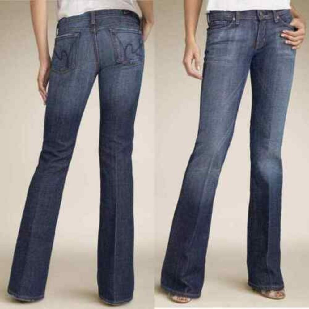 Citizens of Humanity Ingrid Low-waist Stretch Flare Jeans, Size 28